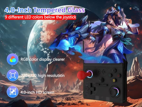 4.0-Inch Tempered Glass