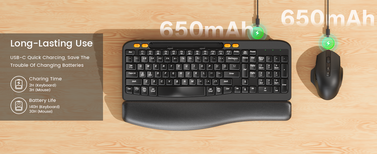 weirless keyboard mouse