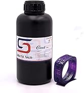 Siraya Tech Cast 3D Printer Resin Castable LCD UV-Curing Resin Easy to Print Use and Burn High Re...