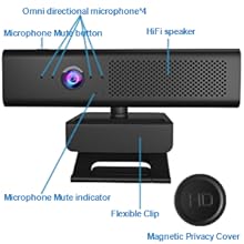 4 Omin-directional Microphone & HIFI Speaker