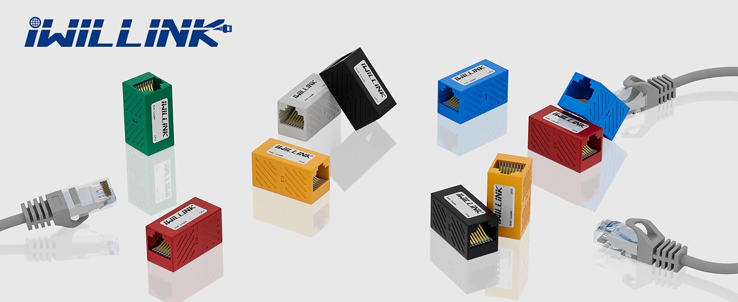 iwillink 10 Pack RJ45 Coupler