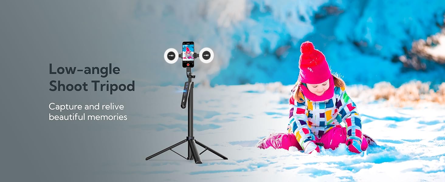 Low-angle Shoot Tripod