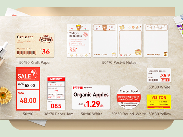 variety of redblack labels are available