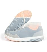 ZOEAST Silicone Waterproof Shoe Covers Rain Socks,Reusable Foldable Non-Slip Shoes Boots Shoe...