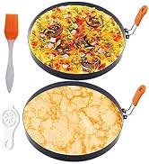 Large 2 Packs 8" Omelette Ring for Griddle,Stainless Steel 8 Inch Griddle Omelet Rings,Non-Stick ...