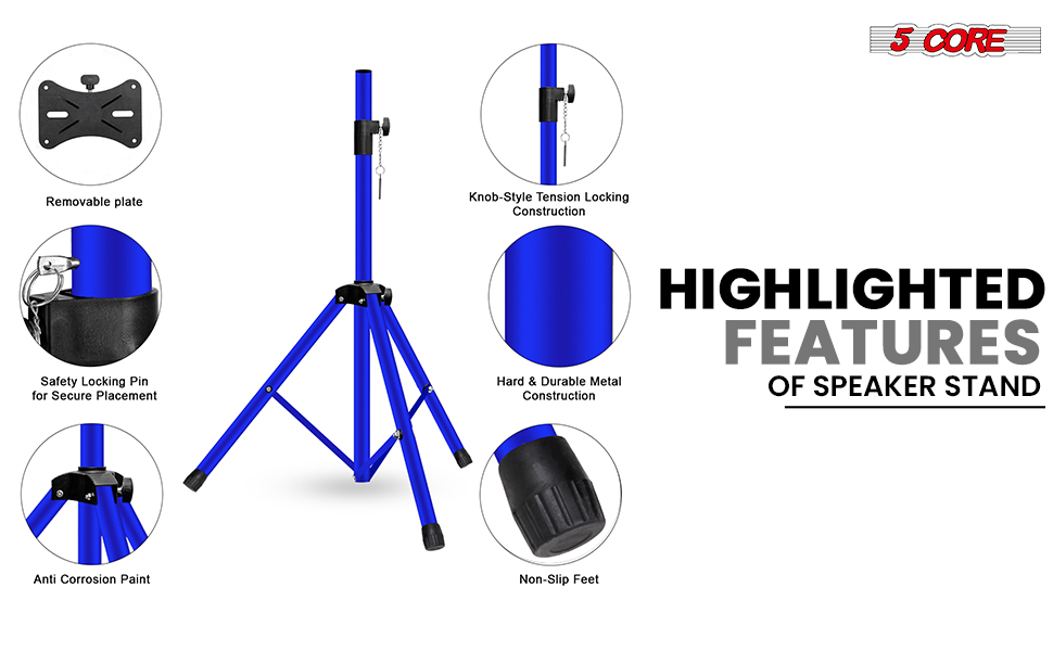 Speaker stand, Tripod stand