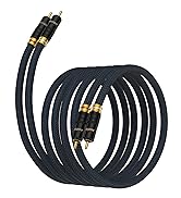 Tertullus HiFi Phono Cable A10 Audiophiles RCA Cable Male to Male HiFi Interconnect Cable Diamete...