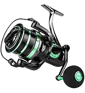 RUNCL Fishing Reels Spinning – Long Distance Casting Saltwater Spinning Reel, High Capacity, 17+1...