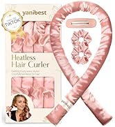 Yanibest Super Soft Satin Heatless Curler Set, Overnight Hair Curler to Sleep in, No Heat Curling...