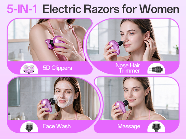 electric razors for women