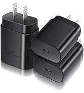 USB C Wall Charger Adapter, Costyle 3 Pack PD 25W Super Fast Charger Type C Charging Block for Sa...
