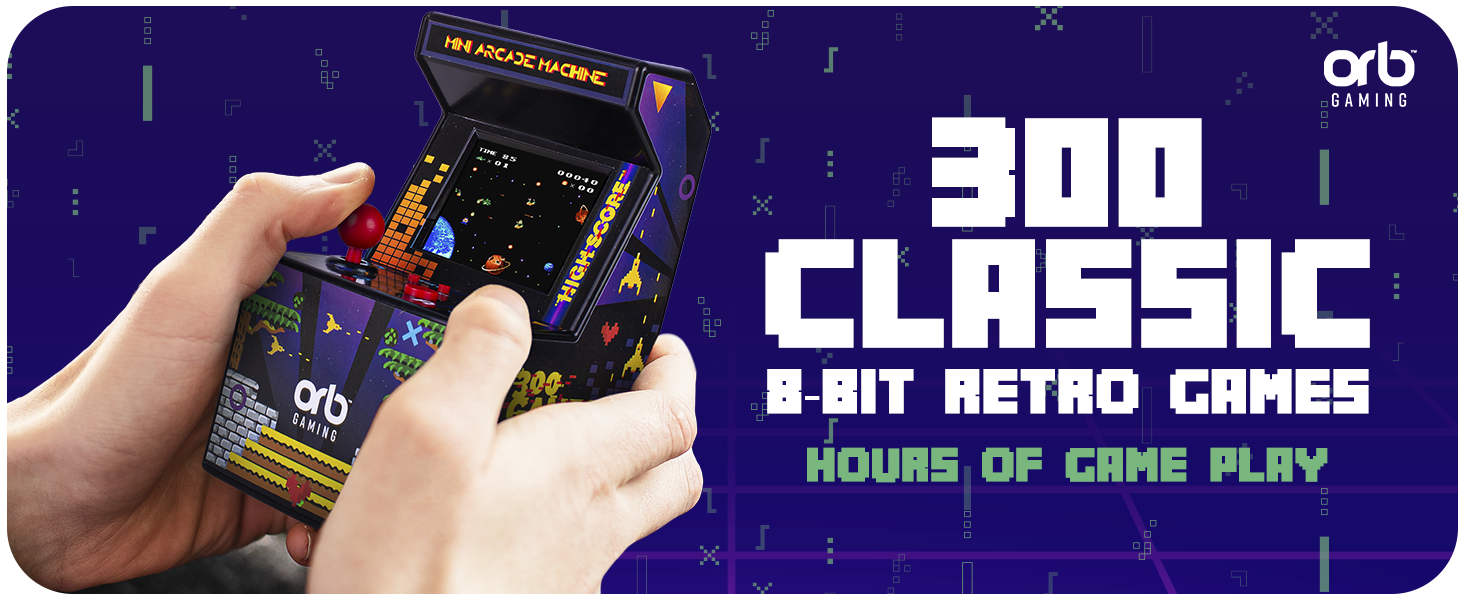 Mini Retro Arcade Machine Console