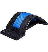 Back Stretcher, Lumbar Back Pain Relief Device, Spine Board, Back Cracker, Multi-Level Back Massa...