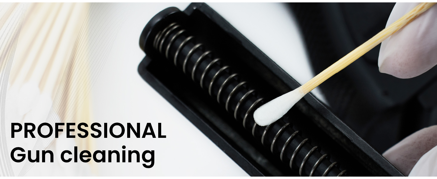 gun cleaning swabs
