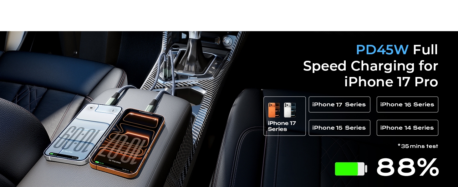 iphone17 16 car charger