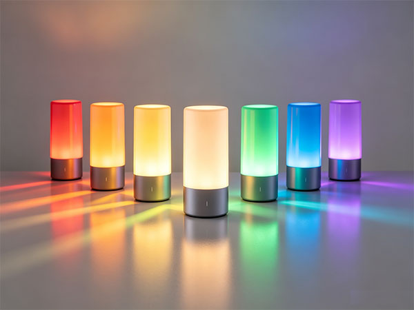 RGB Touch Lamp 3 Level Dimmable Warm White Lights
