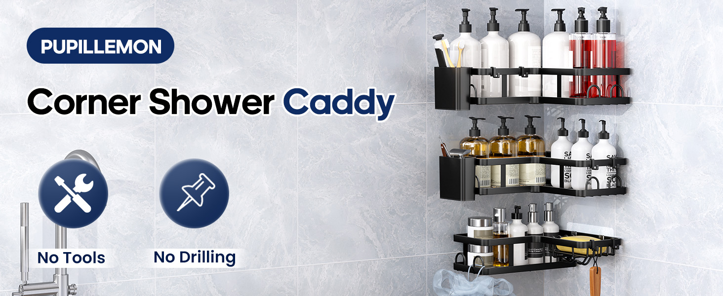 corner shower caddy