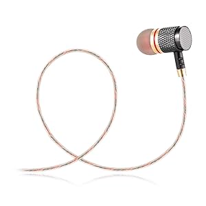 Betron YSM1000 wired earbud with tangle-free braided cable