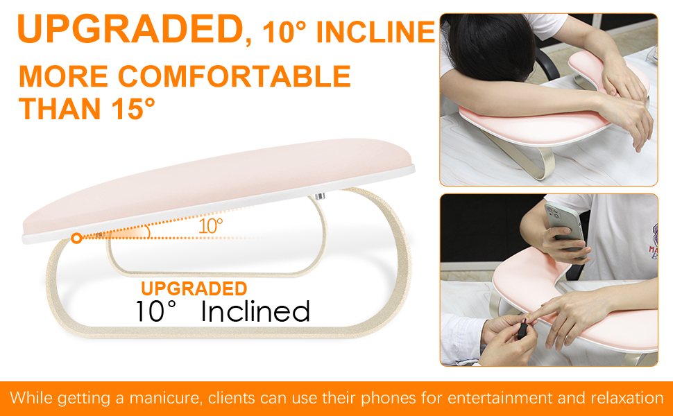 arm rest for nails tech