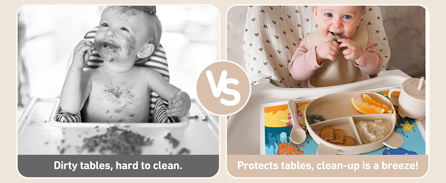 Disposable Placemats for Baby