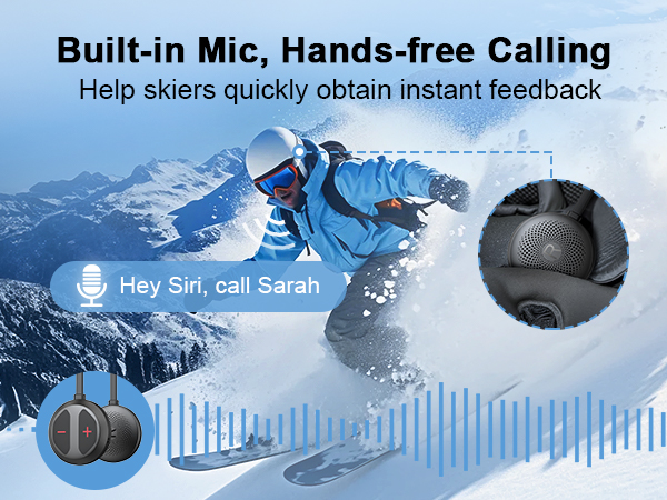 skii helmet headphones