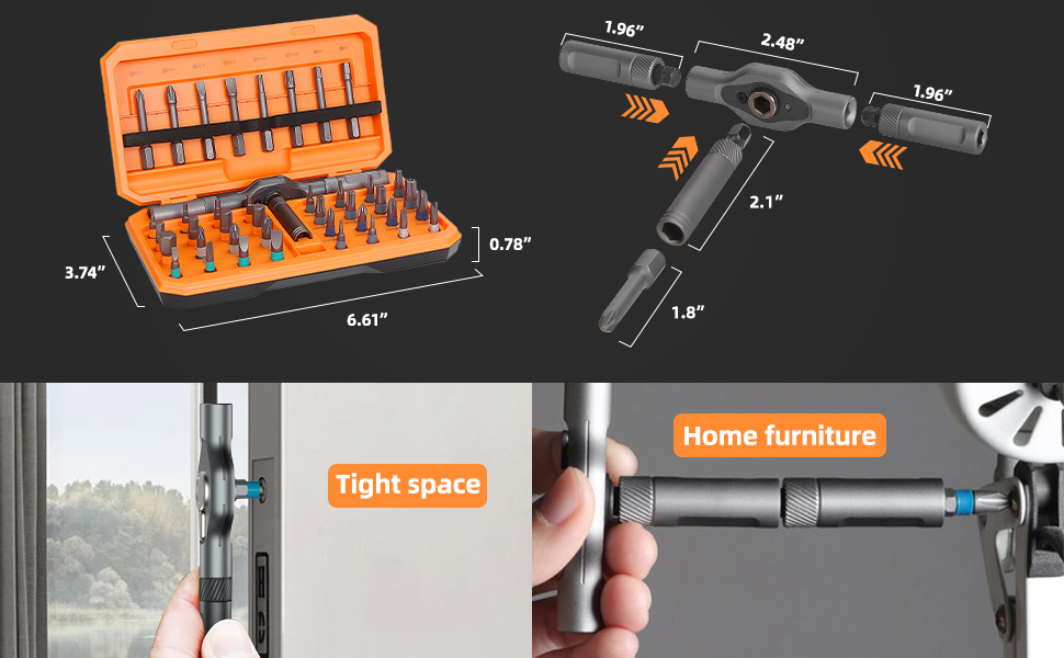 24 in 1 diy screwdriver set