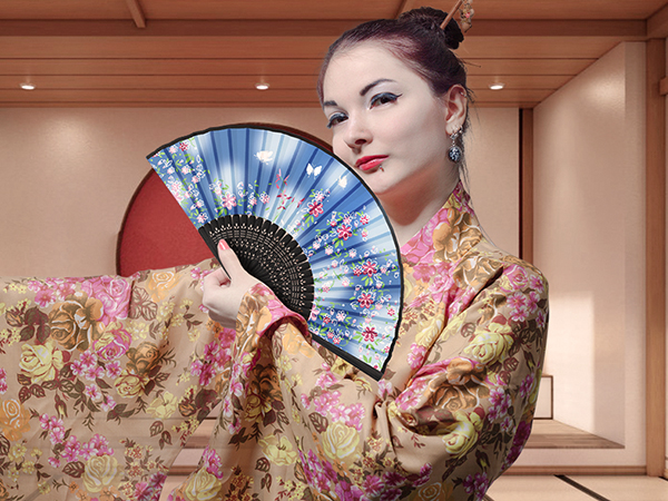 hand fan foldable for women