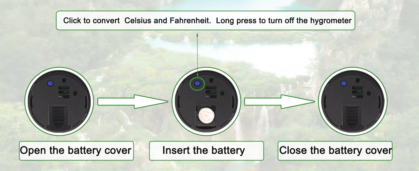 min Hygrometer Thermometer digital thermometer humidity meter digital hygrometer mini hygrometer