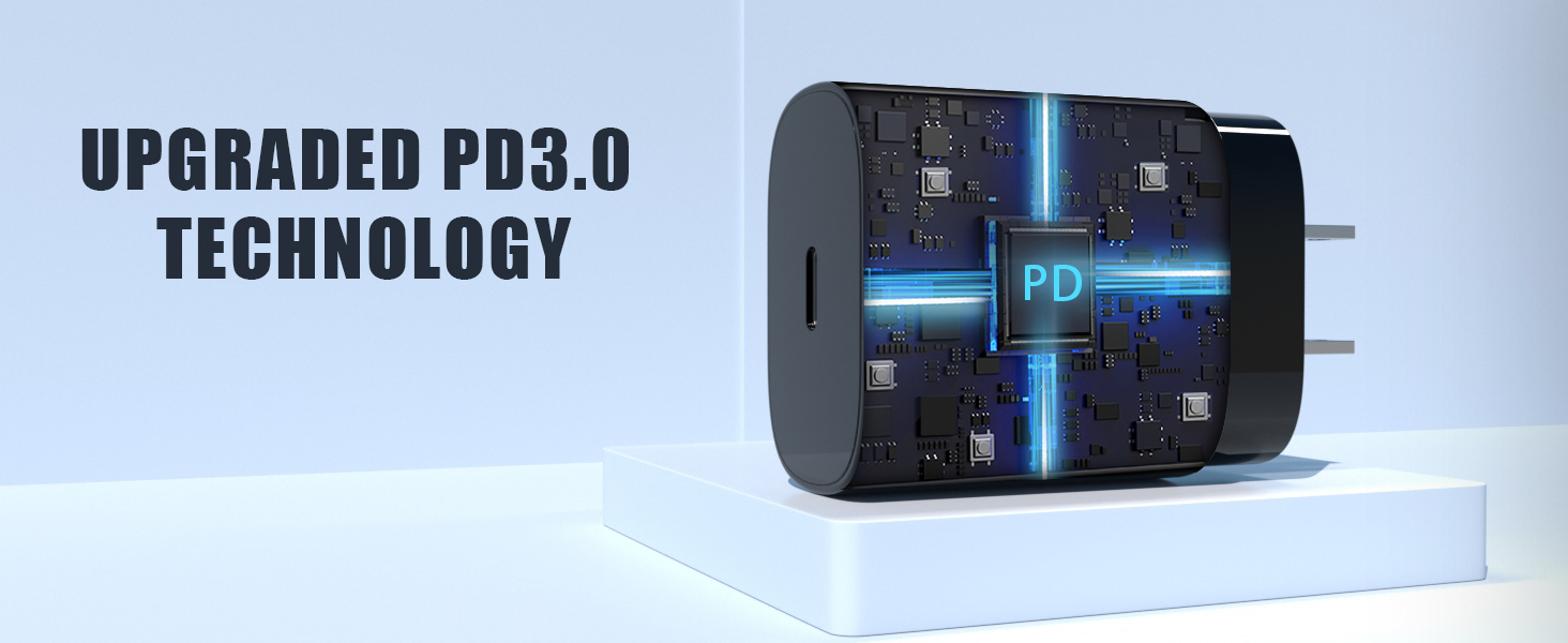 Super Fast Charger Type C, 25W USB C Wall Charger Fast Charging