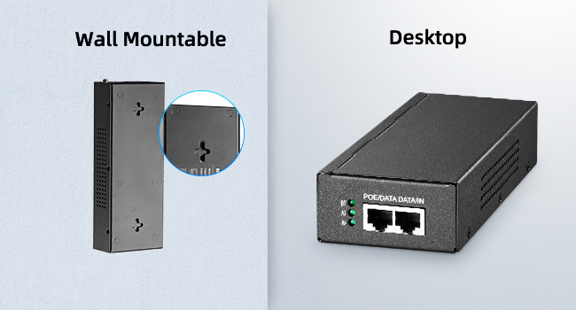 10G 65W PoE Injector