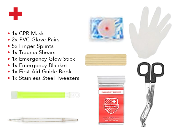 Essential emergency car kit tools for serious situations - a complete medical kit