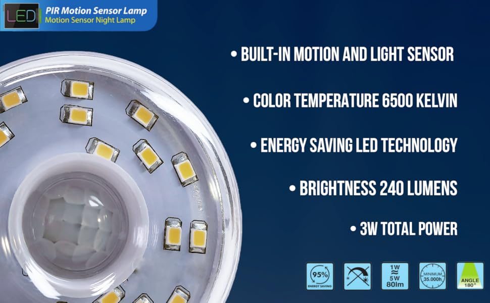 shopn5 led night light motion sensor outlet plug-in ac flexible