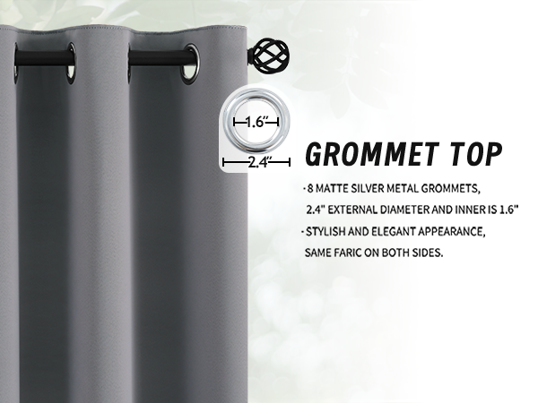 yakamok grommet top curtains