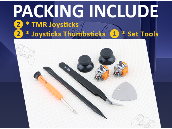 TMR Joysticks for PS5