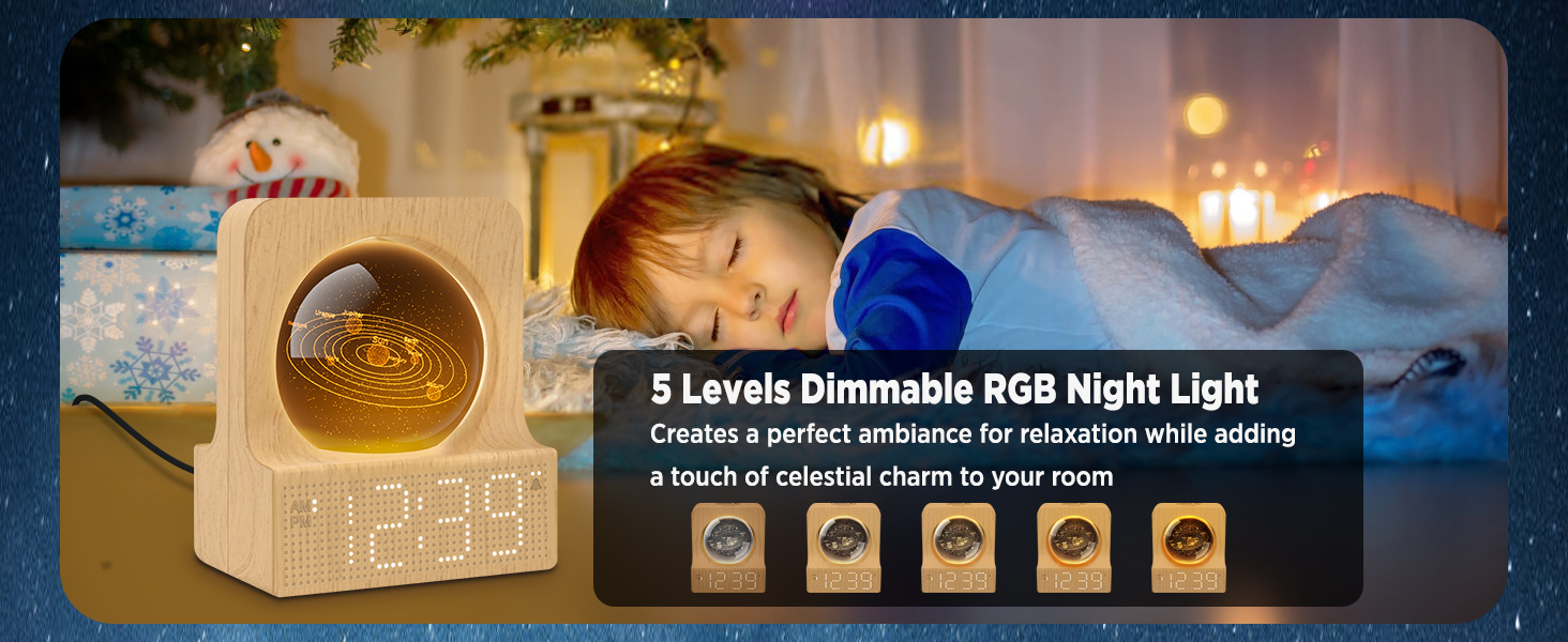 digital desk clock for kids