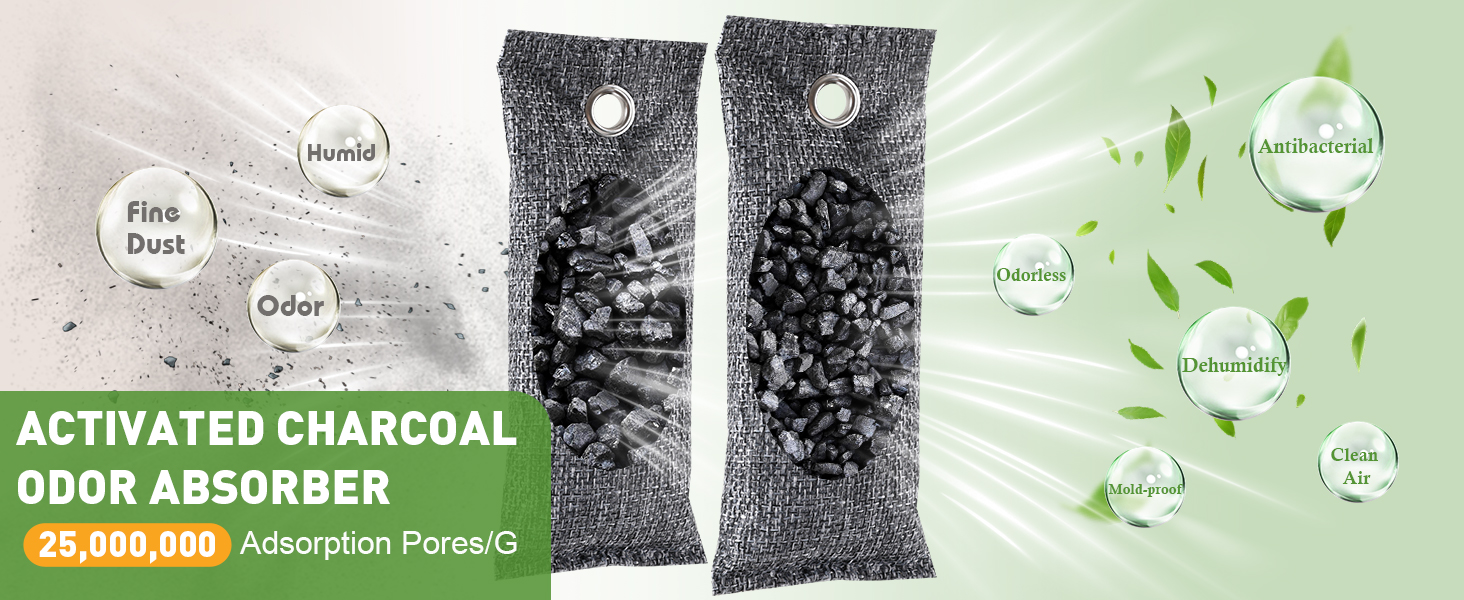 Bamboo charcoal bag
