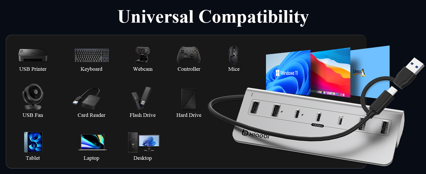 usb c powered data hub