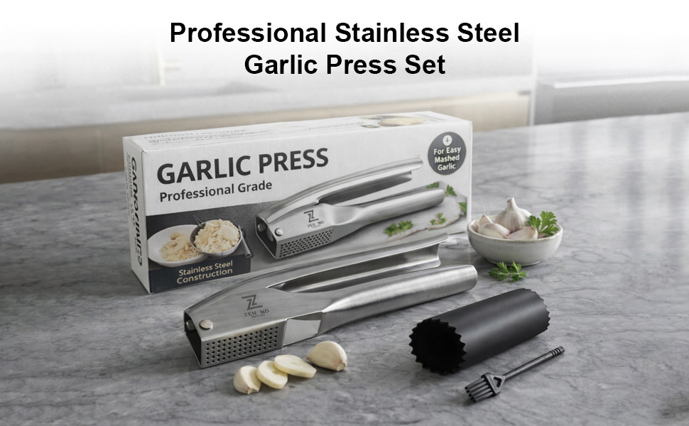 Garlic press main