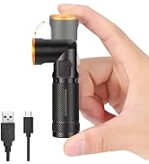 EverBrite 600LM Rechargeable EDC Flashlight with Swivel Head | 600LM Brightness, 90° Swivel Head,...