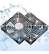 WDERAIR 120mm x 25mm 12V DC IP67 Rated Waterproof and Dustproof Fan High Performance 2 Pin for DI...