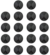 18 Pack Mini Cable Clips, Znben Cord Organizer Holder Adhesive Cord Management Charger Wire Holde...