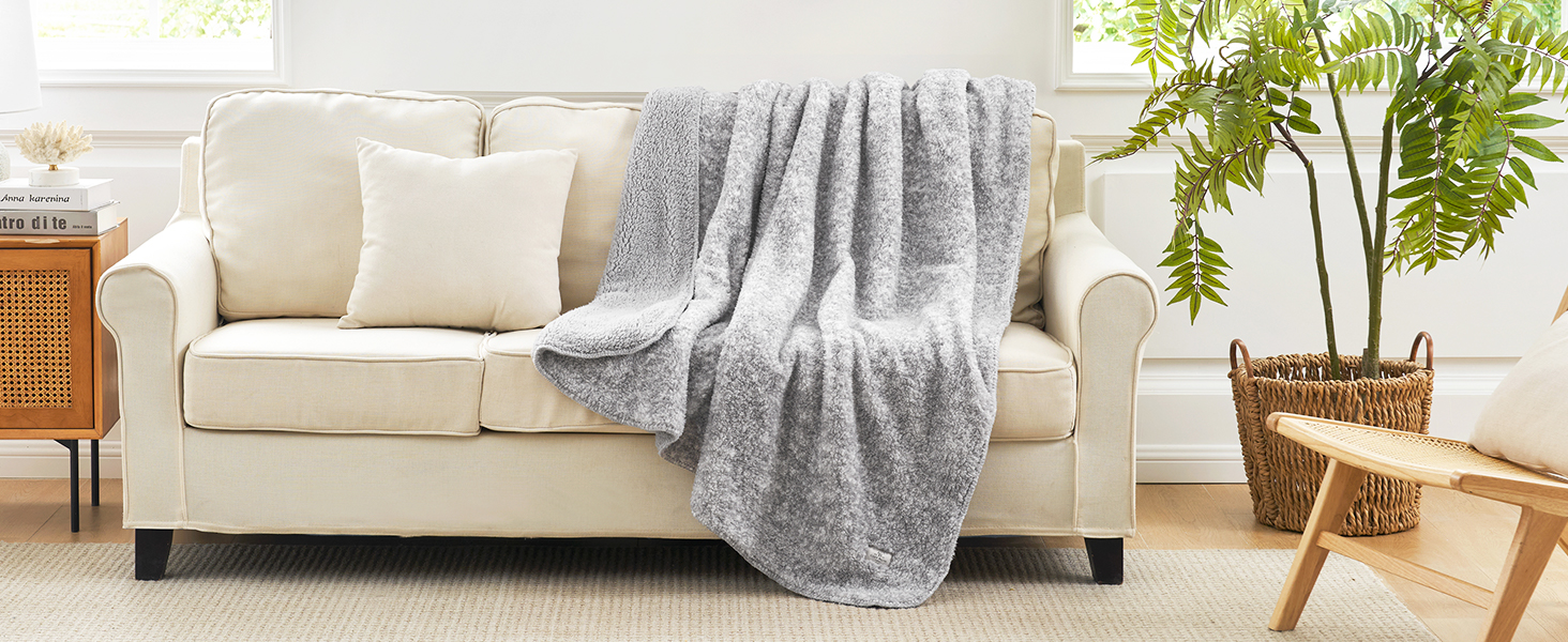 throw blanket sherpa fleece cute reversible thick heavy blanket super soft cozy fuzzy plush fluffy