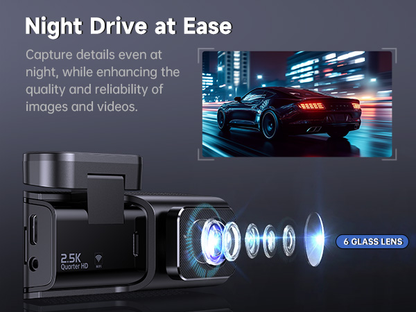super night vision dash cam