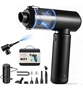 Libreath Vacuum Air Duster 78000RPM Handheld Car Vacuum Cordless 4-in-1 Air Blower &amp; Pump, Remova...