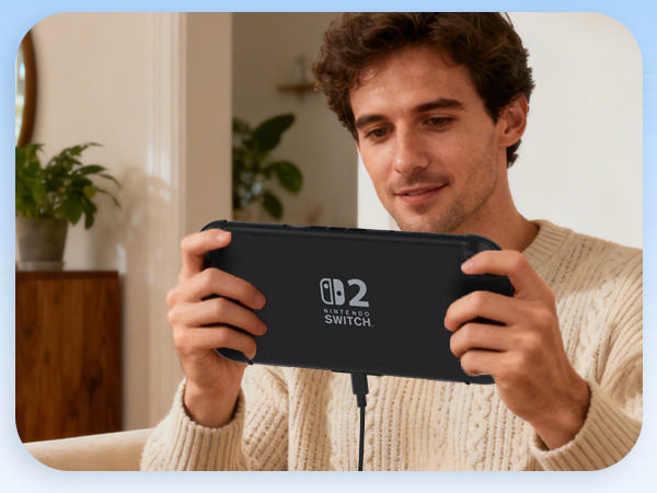 60W Fast Charger Compatible with Steam Deck