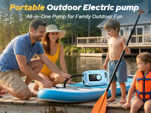 electric air pump for inflatable