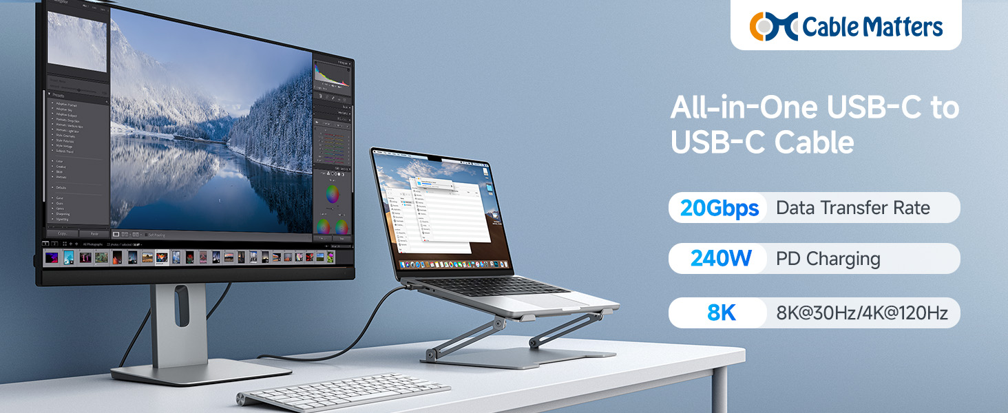 USB C to USB C Monitor Cable