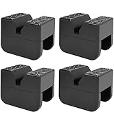 TONDA Jack Stand Pads, Universal Rubber Jack Pad Adapter, Rail Pinch welds Protector, 4 Pack
