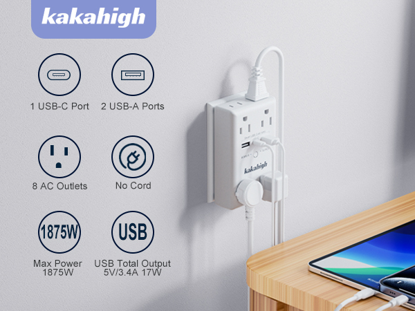 outlet extender with screw