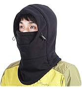 TRIWONDER Winter Hat for Men Cold Weather Balaclava Face Mask Ski Snow Warm Cap Fleece Hunting Ha...